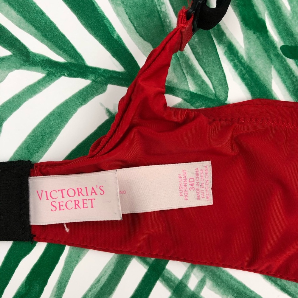 Victoria’s Secret Red Push-up Bra 34D_4